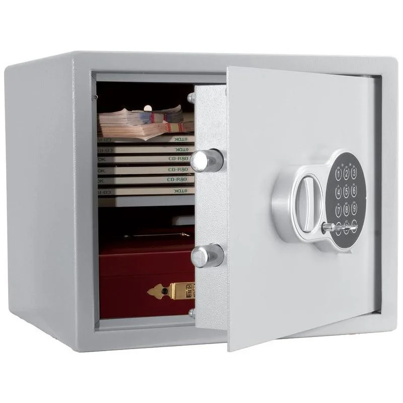 Stöldskyddsskåp med elkodlås och nödöppningsnyckel, T-28