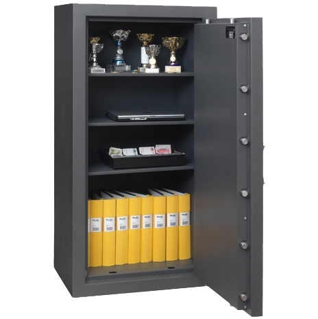 Värdeskåp, Inbrottsklassat, Elkodlås, EN-1143-1, Grade II, Bastion 1368E