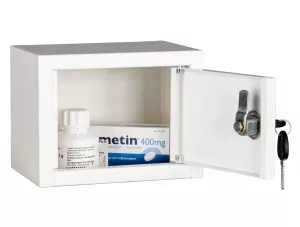 Litet värdeskyddsfack för medicinskåp, MSK-2