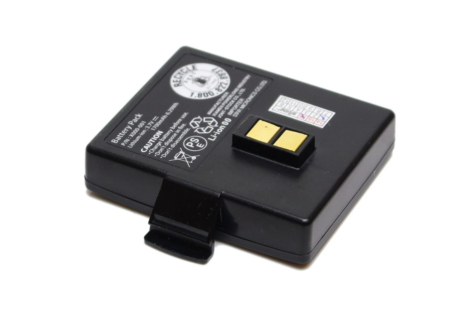 Batteri, för mobil kvittoskrivare, Star SM-L200