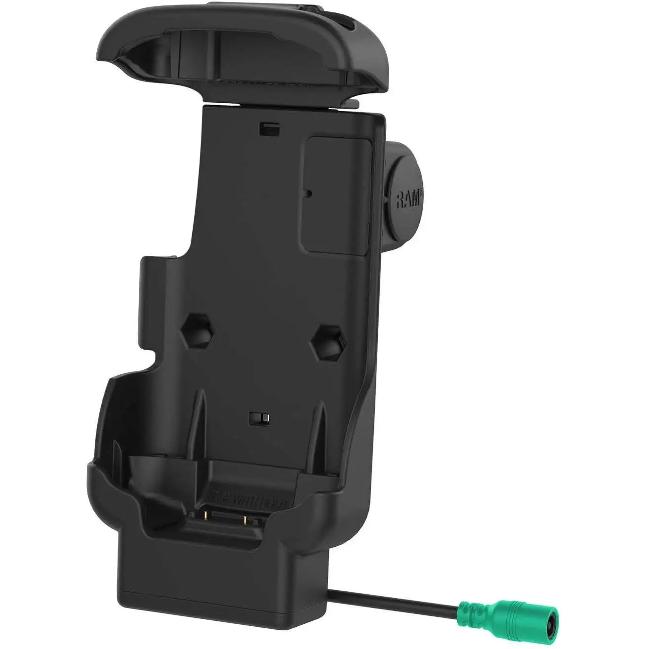 Fordonshållare med laddning för handdator, Zebra TC53 & TC58