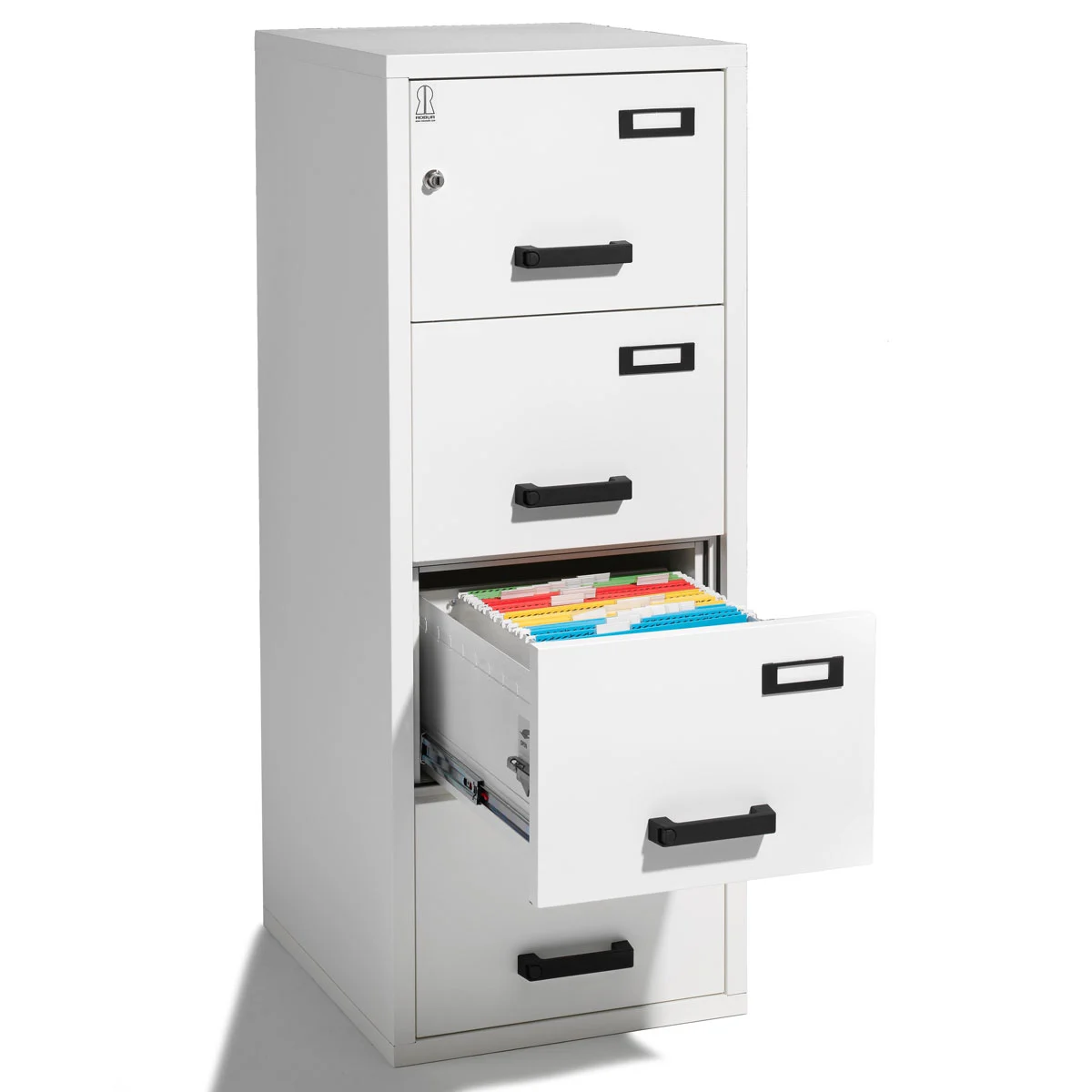 Arkivskåp, Brandsäkert, 4 lådor, 60P, R-4-500/60