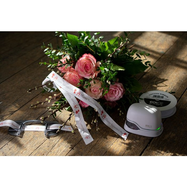 Bomullsband, för COLOP e-mark elektronisk stämpel, 15 mm x 25 m