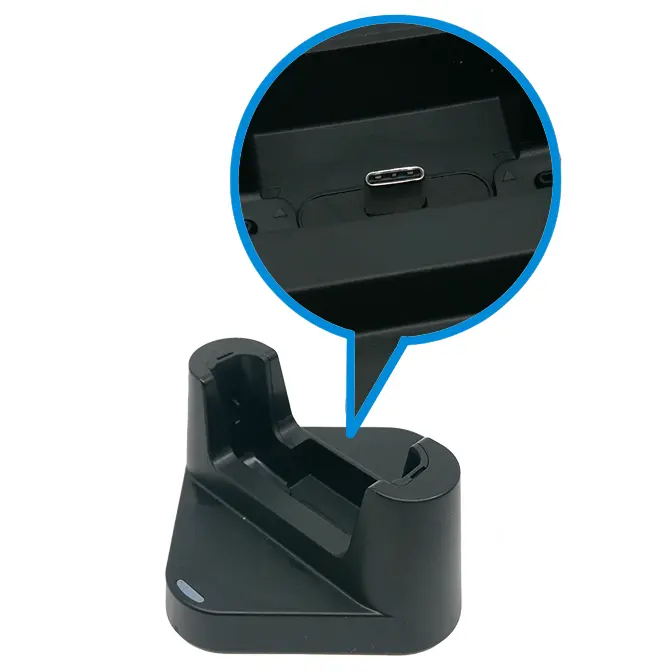 Laddningsstation, 1 plats, för Unitech EA520