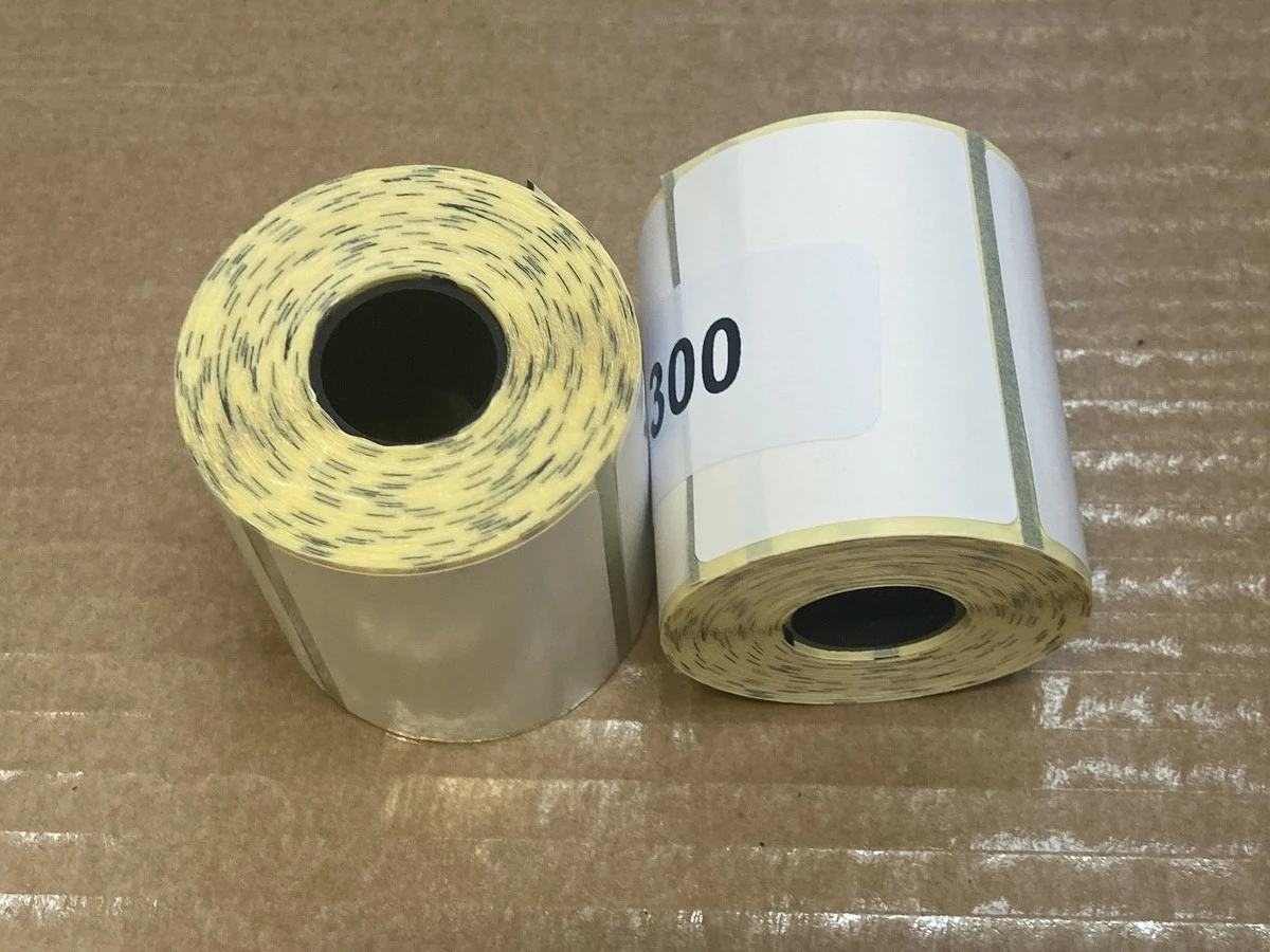 Etikettrulle, DT, 51x38Ø19 mm, 300 st/rulle (Kartong 50 rullar)