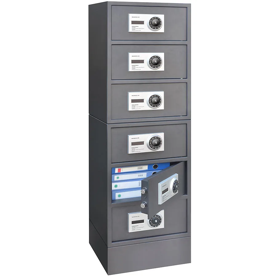 Stöldskyddsskåp, Småfacksskåp, Elkodlås, MSB 236