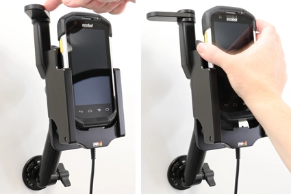 Fordonshållare för handdator, Zebra TC70, TC72, TC75 och TC77