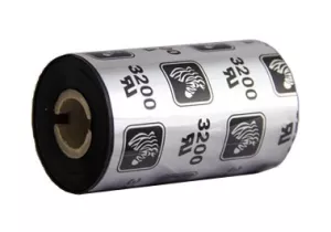Termotransferband, Zebra 3200, Vax/harts (resin), 56,9 mm x 74 m Ø 12,7 mm