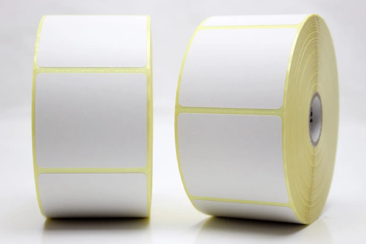 Etikettrulle, DT, Perf, Z-Select 2000D, 57x51Ø25,4 mm, 1370 st/rulle