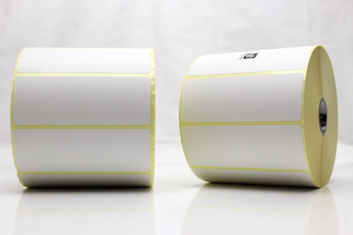 Etikettrulle, DT, Perf, Z-Select 2000D, 102x38Ø25,4 mm, 1790 st/rulle