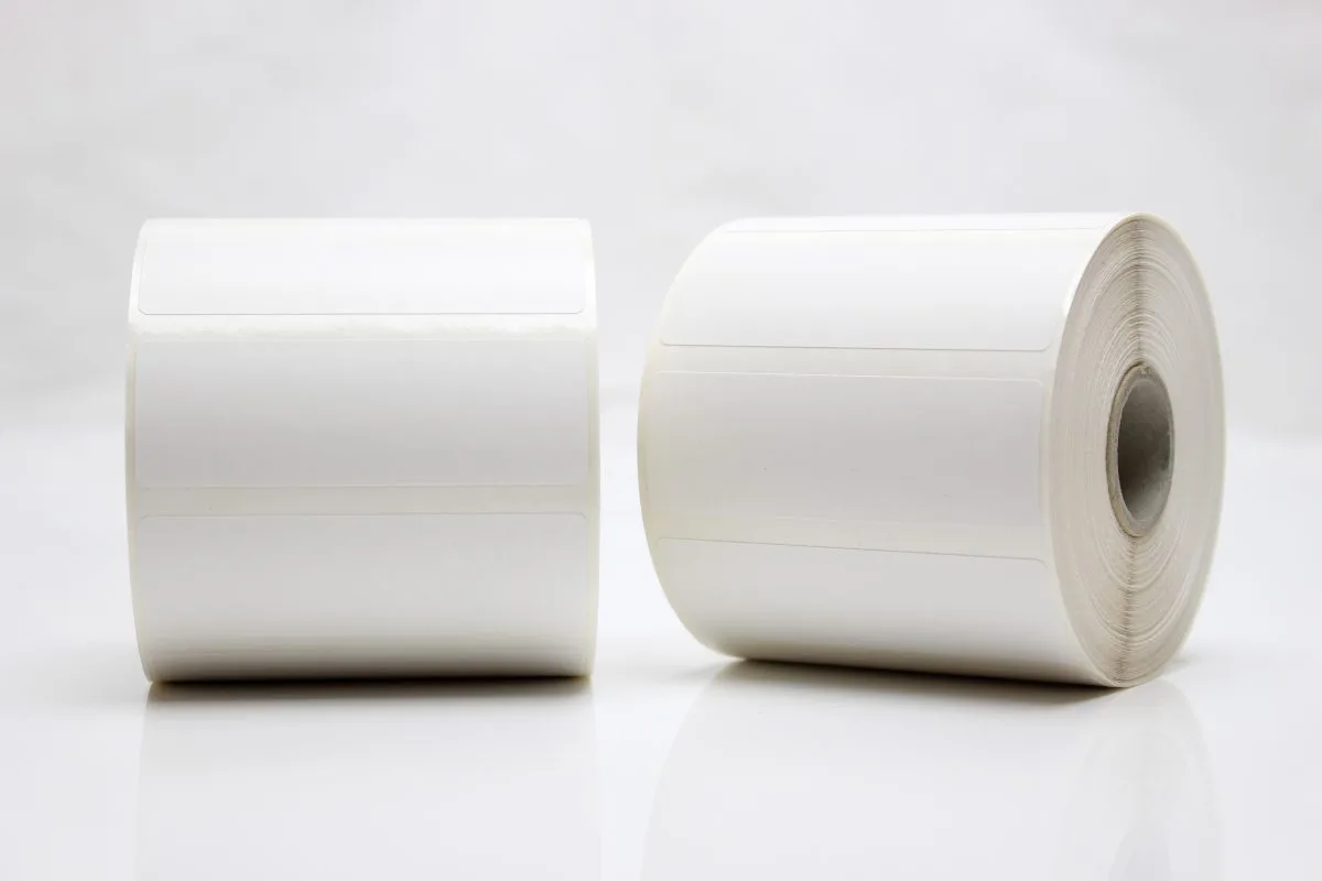 Etiketter, Rulle, TT, Perf, 76x25,4Ø25,4 mm, 2580 st/rulle