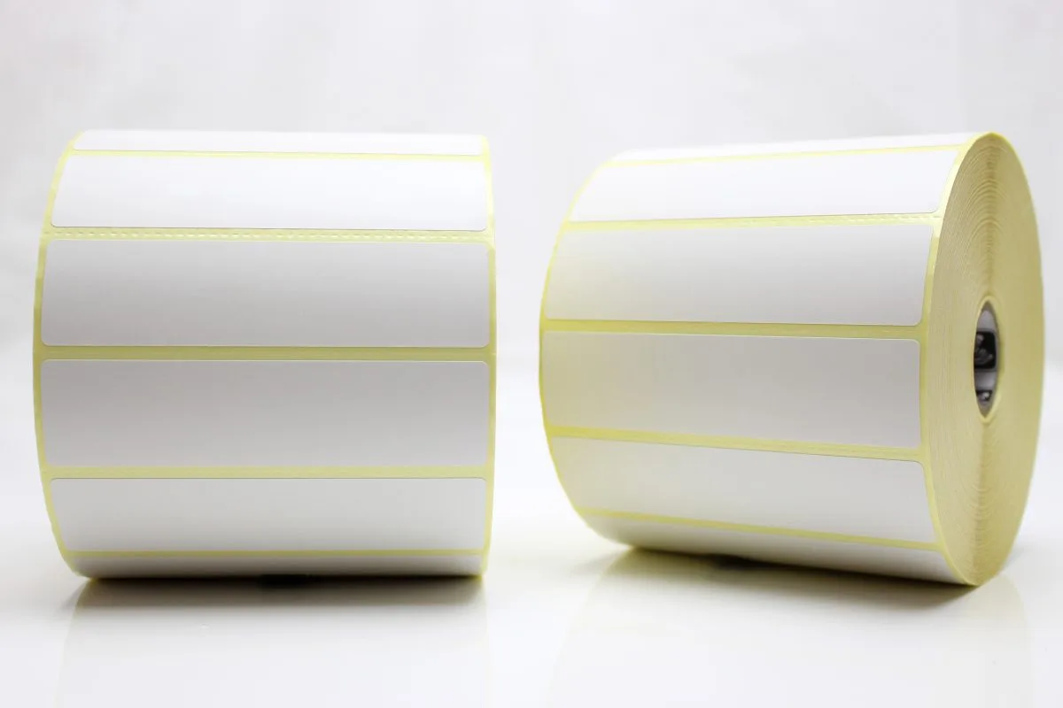 Etiketter, Rulle, TT, Perf, 102x25Ø25,4 mm, 2580 st/rulle