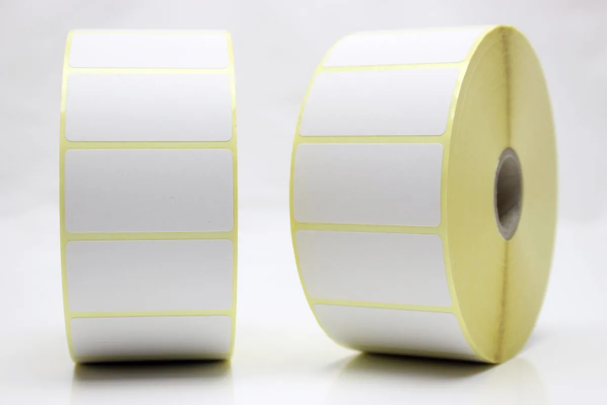 Etiketter, Rulle, TT, Perf, Zebra Z-Select 2000T, 51x25Ø25,4 mm, 2580 st/rulle