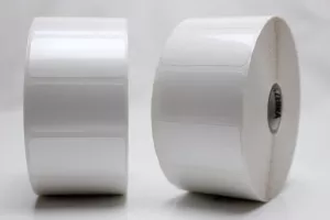 Etiketter, Rulle, TT, Plast, Zebra Z-Ultimate 3000T, 51x25Ø25,4 mm, 2580 st/rulle