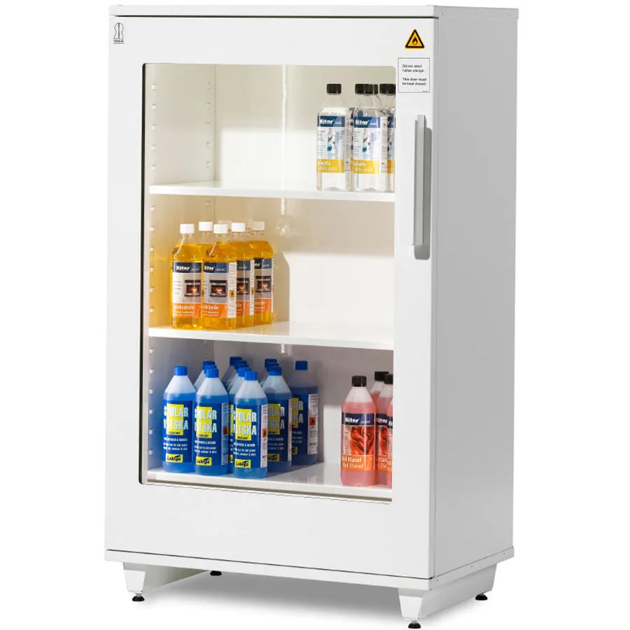 Brandskåp, Brandavskiljande, 135 flaskor, LED-belyst, SP 2369 klass I, version 6