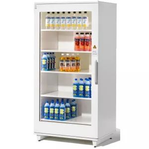 Brandskåp, Brandavskiljande, 400 flaskor, LED-belyst, SP 2369 klass I (version 6)