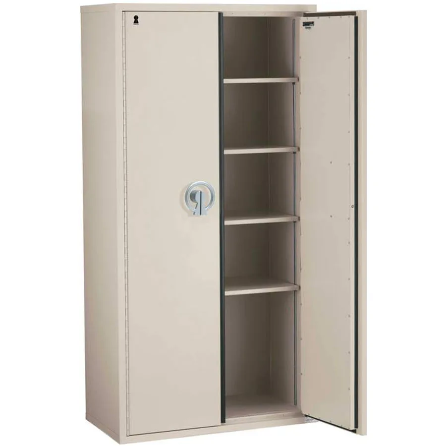 Dokumentskåp, Brandklassat, Dubbeldörrar, 75 pärmar, 60P, RBD 7240