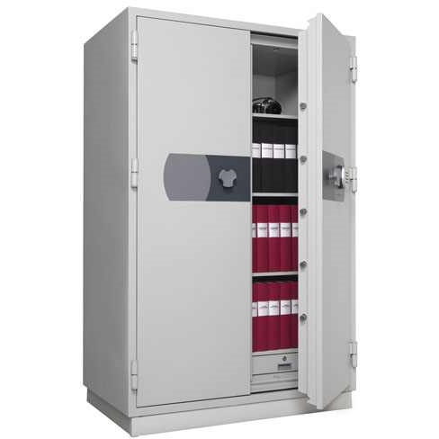 Dokumentskåp, Brandklassat, Dubbeldörrar, 64 pärmar, 120P, RBD 300