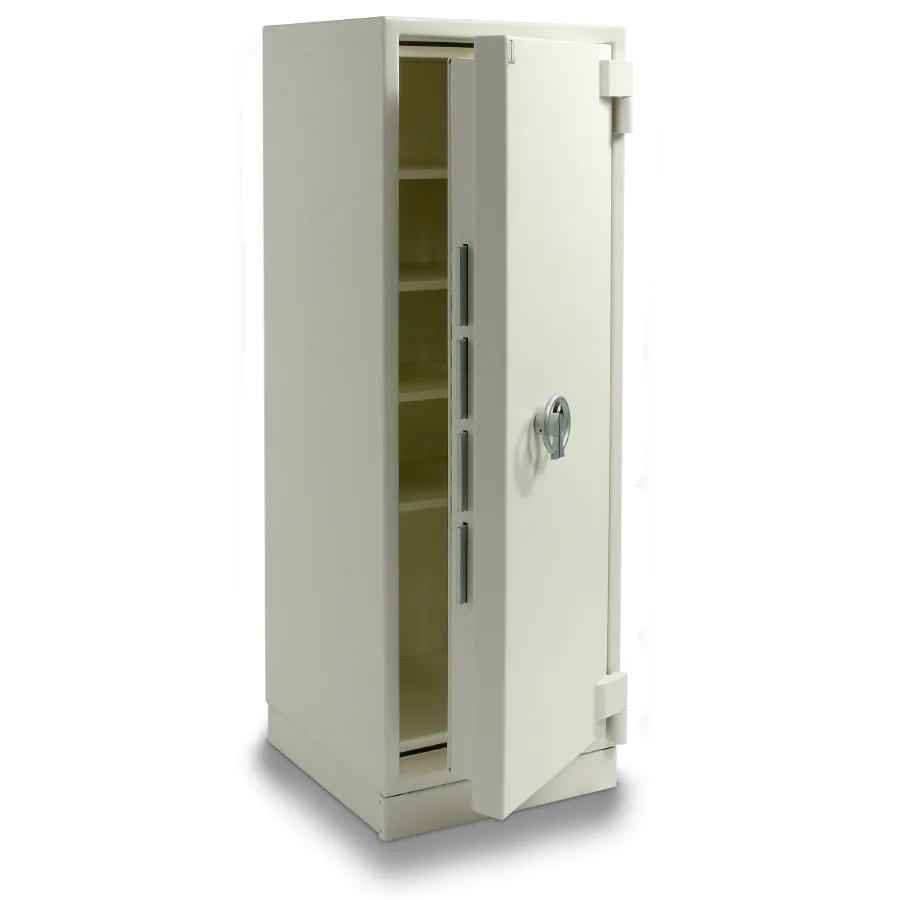 Värdeskåp, Grade III, Inbrott & Brand, 60P, 3 Hyllor, III-1500, Robur