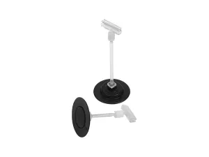 Korthållare med stolpe och magnet, 8 cm hög, Förpackning 25 st