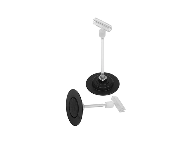 Korthållare med magnetstolpe, 12 cm hög, Förpackning 25 st