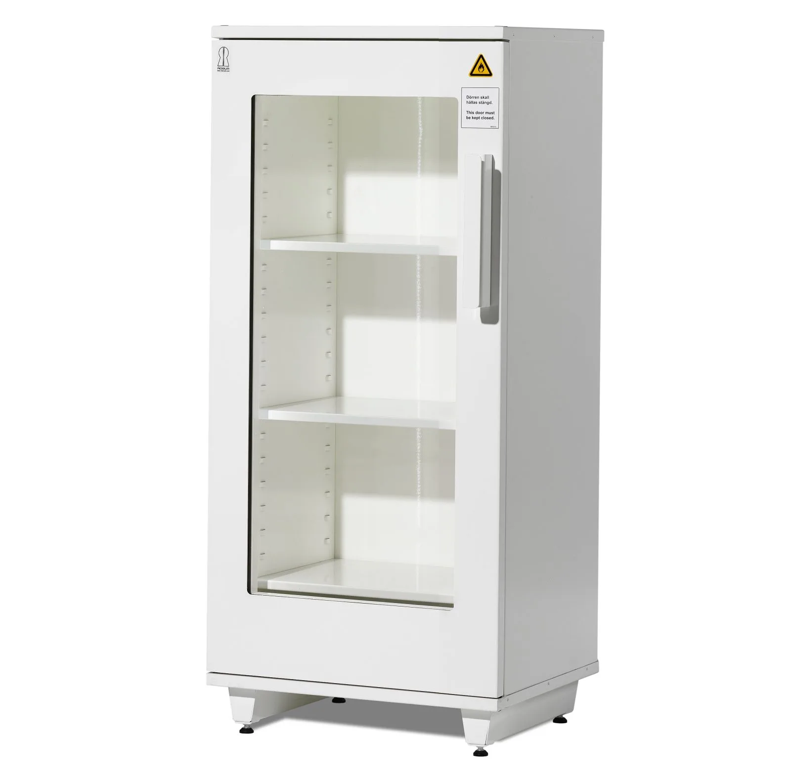 Brandskåp, Brandavskiljande, 84 flaskor, LED-belyst, SP 2369 klass I, version 5