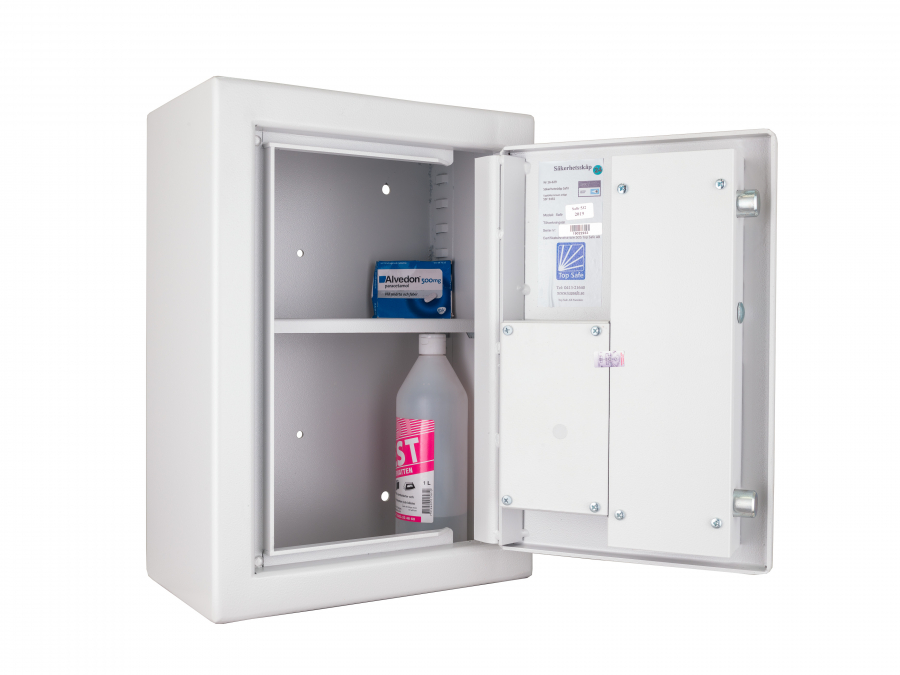 Säkerhetsklassat medicinskåp, SSF3492, Aurora