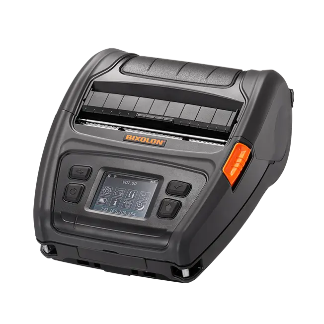 Trådlös etikettskrivare med display, Full bredd, Bluetooth, WiFi, Bixolon XM7-40