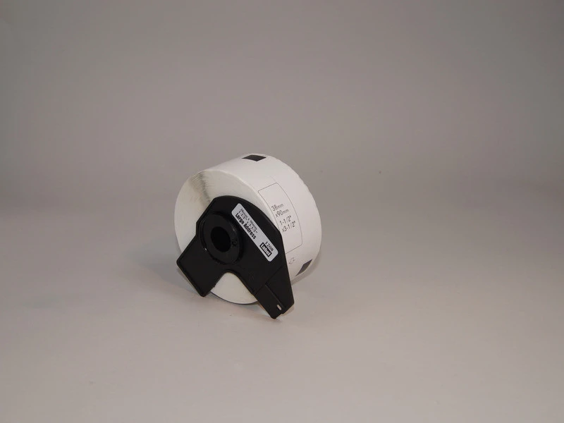 Etiketter för Brother-skrivare, 38x90 mm, 400 st/rulle