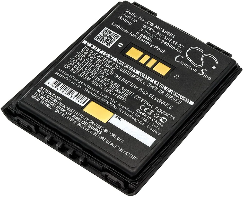 Extended Battery, reservbatteri, 3600 mAh, för Zebra MC55, MC65 & MC67