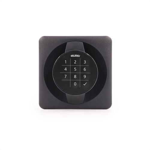BURG Qleo.Code, elektroniskt kodlås, 4- eller 6-siffrig kod