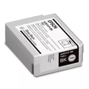 Färgpatron, Epson ColorWorks C4000, svart (blank)