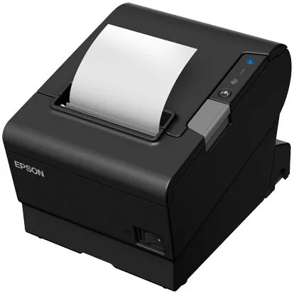 Kvittoskrivare, USB, Seriell, LAN, Bluetooth, Epson TM-T88VI