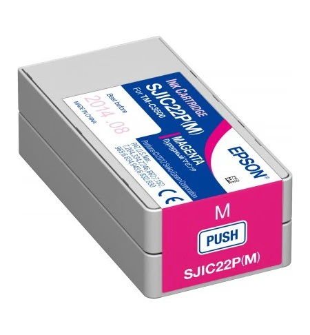 Färgpatron, Epson ColorWorks C3500, rosa (magenta)