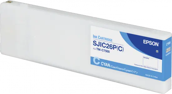 Färgpatron, Epson ColorWorks C7500, turkos (cyan)