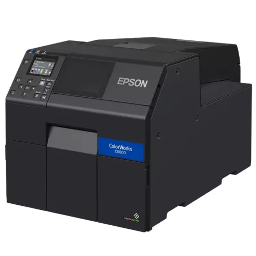 Etikettskrivare för färgetiketter, Bläckstråle, USB, LAN, Epson ColorWorks C6000
