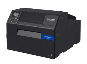 Etikettskrivare för breda färgetiketter, Bläckstråle, USB, LAN, Epson ColorWorks C6500
