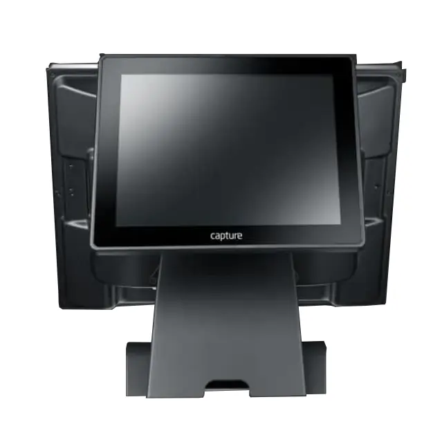 POS-dator med inbyggd kunddisplay, 8 GB RAM, Skylake i5, 128 GB SSD, Capture Swordfish