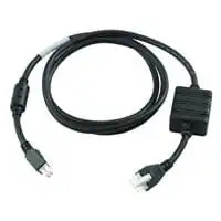 DC-kabel för Zebra strömadapter, för 20-plats laddningsstationer