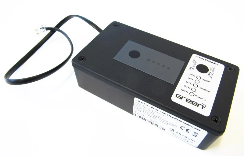 Batteri för kontrollenhet CleanCash Typ A/C, CleanACC