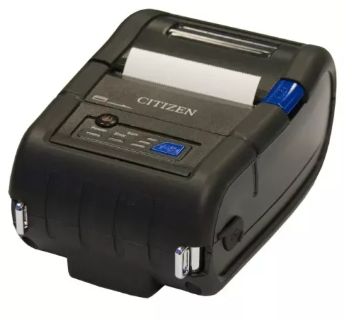 Batteridriven kvittoskrivare, Bluetooth, WiFi, USB, Seriell, Ruggad, Citizen CMP-20II