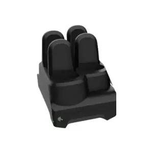 Laddningsstation med 4 platser, till Zebra CS6080 streckkodsläsare (inkl. strömadapter)