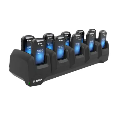 Laddningsstation för handdator, 10 platser, Zebra EC30