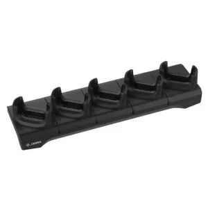 Laddningsstation för handdator, 5 platser, Zebra TC51 & TC56 (inkl. strömadapter