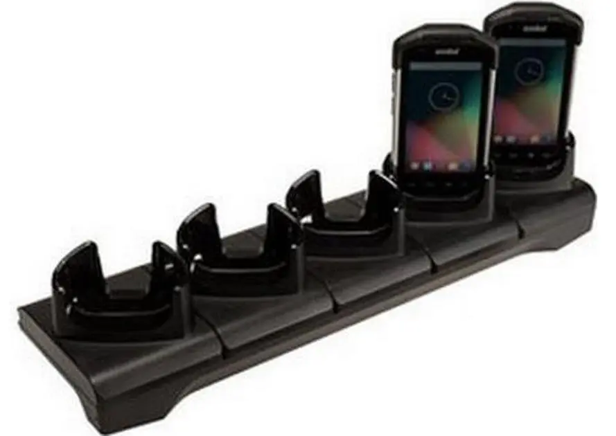 Laddningsstation för 5 handdatorer, Zebra TC72 & TC77