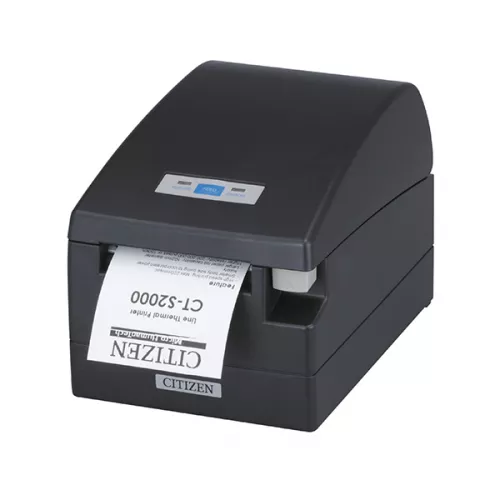 Kvittoskrivare, USB, Snabba utskrifter, Inbyggt stänkskydd, Citizen CT-S2000