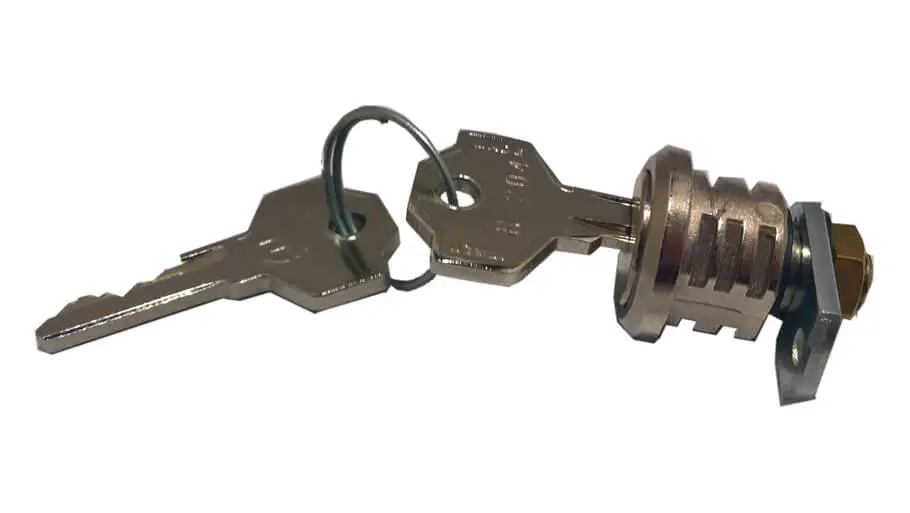 Cylinderlås till kassalåda & säkerhetslåda KL-102 & KL-501