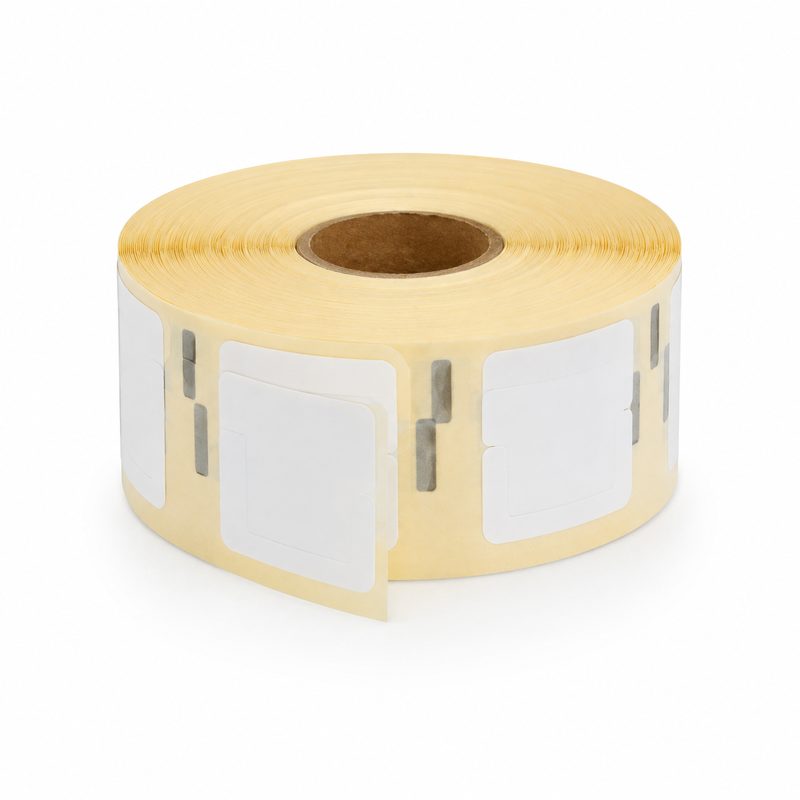 Dymo-etiketter, 25x13 mm, 1000 st/rulle