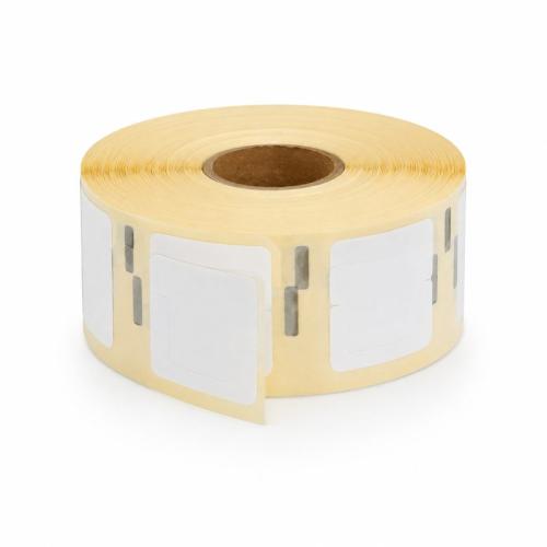 Dymo-etiketter, 25x13 mm, 1000 st/rulle