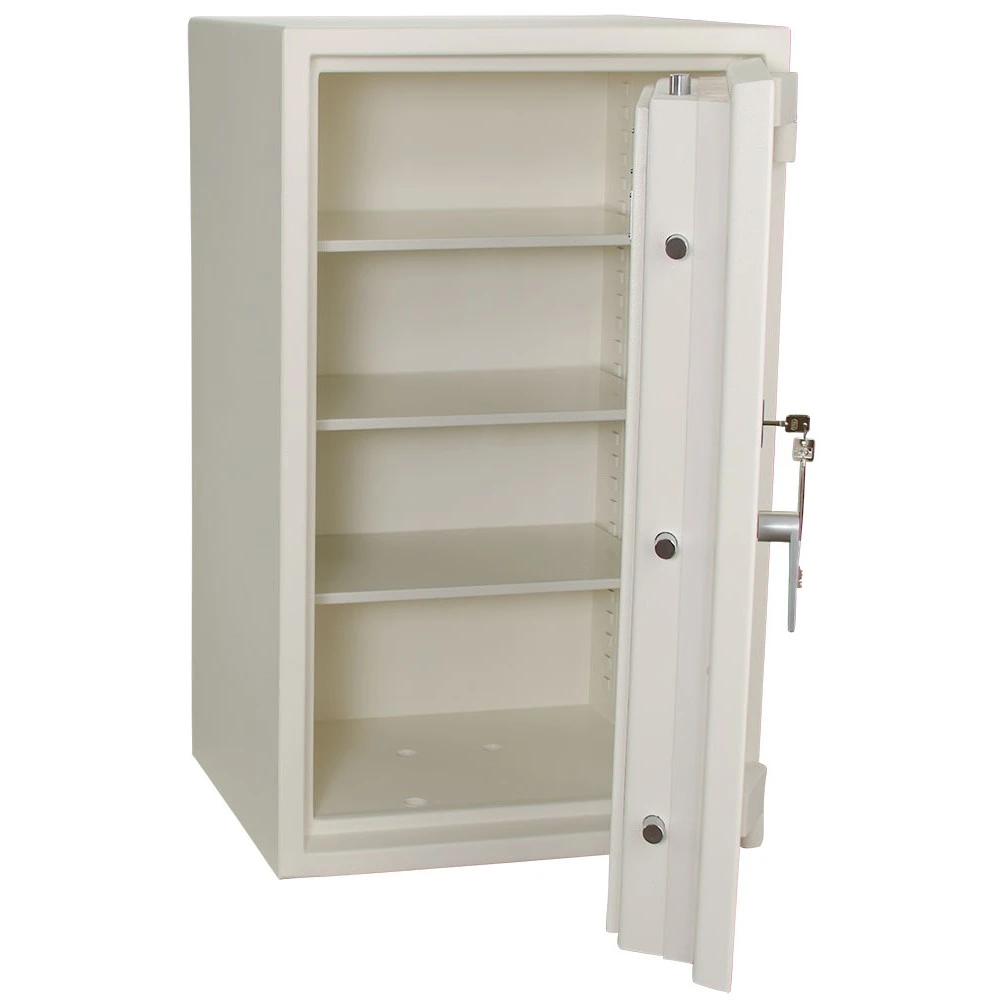 Kassaskåp med brandskydd, EN-14450 S2, 60P, D35-S2